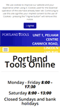 Mobile Screenshot of portlandtools.co.uk